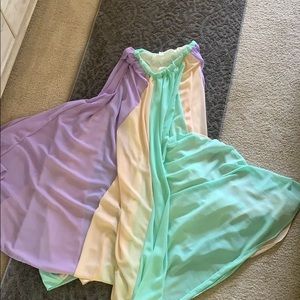 Flowy ice cream parlor skirt